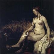 REMBRANDT Harmenszoon van Rijn Bathsheba oil painting reproduction